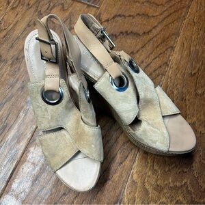 BCBGeneration Penelope Tan Wedge Sandals